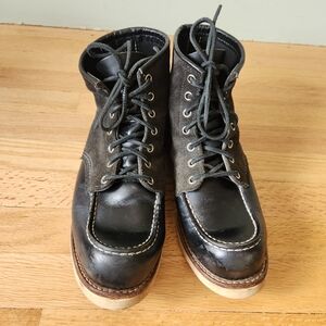 Red Wing Mens Boots Classic Moc Toe 6” Sz 9.5 Workwear USA Limited Edition 8818